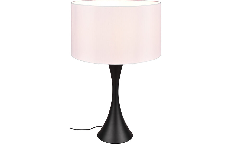 HLW LED LED Table Lamp - Table Lighting - Trion Safari - E27 Fitting - Round - Matte Black - Aluminum - Max. 60W HLW LED LED Table Lamp - Table Lighting - Trion Safari - E27 Fitting - Round - Matte Black - Aluminum - Max. 60W