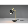 HLW LED LED Table Lamp - Table Lighting - Trion Alimo - E14 Fitting - Round - Matte Black/Gold - Aluminum HLW LED LED Table Lamp - Table Lighting - Trion Alimo - E14 Fitting - Round - Matte Black/Gold - Aluminum