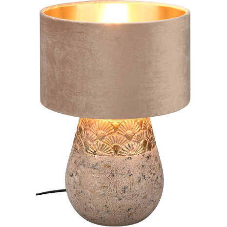 LED Tafellamp Trion Kalan - Ronde & Styling LED Tafellamp Trion Kalan - Ronde & Styling