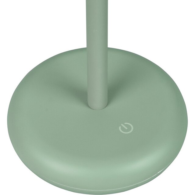 Dimbare LED tafellamp 2W met warm wit licht 3000K en oplaadbare batterijen in moderne vorm