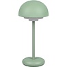 HLW LED Dimmable LED Table Lamp 2W - Round, Warm White 3000K, Splashproof IP44, Matte Green