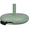 HLW LED Dimmable LED Table Lamp 2W - Round, Warm White 3000K, Splashproof IP44, Matte Green