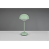 HLW LED Dimmable LED Table Lamp 2W - Round, Warm White 3000K, Splashproof IP44, Matte Green
