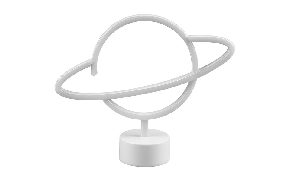 HLW LED LED Tafellamp - Tafelverlichting - Trion World - 1.6W - USB-aansluiting - Rond - Mat Wit - Kunststof HLW LED LED Tafellamp - Tafelverlichting - Trion World - 1.6W - USB-aansluiting - Rond - Mat Wit - Kunststof