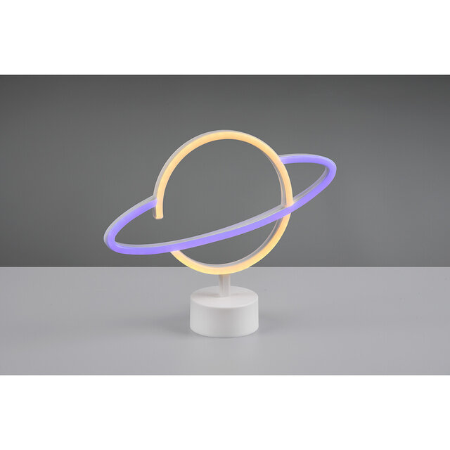 HLW LED LED Table Lamp - Table Lighting - Trion World - 1.6W - USB Connection - Round - Matte White - Plastic HLW LED LED Table Lamp - Table Lighting - Trion World - 1.6W - USB Connection - Round - Matte White - Plastic