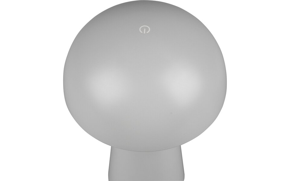 HLW LED Ronde Dimbare LED Tafellamp met USB Oplaadfunctie, Warm Wit 3000K, IP44 Spatwaterdicht