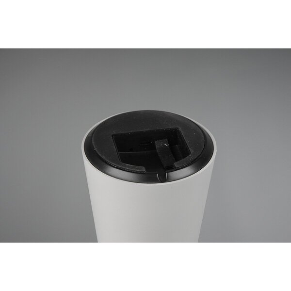 HLW LED Ronde Dimbare LED Tafellamp met USB Oplaadfunctie, Warm Wit 3000K, IP44 Spatwaterdicht HLW LED Ronde Dimbare LED Tafellamp met USB Oplaadfunctie, Warm Wit 3000K, IP44 Spatwaterdicht