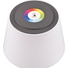 Antracietkleurige dimbare LED tafellamp zonder fitting met RGBW verlichting en oplaadbare batterij Antracietkleurige dimbare LED tafellamp zonder fitting met RGBW verlichting en oplaadbare batterij