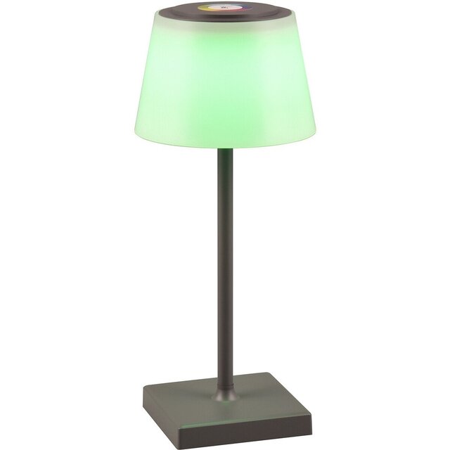HLW LED Dimmable LED Table Lamp Trion Sansy 2.1W - RGBW, Splashproof IP44, Rechargeable HLW LED Dimmable LED Table Lamp Trion Sansy 2.1W - RGBW, Splashproof IP44, Rechargeable