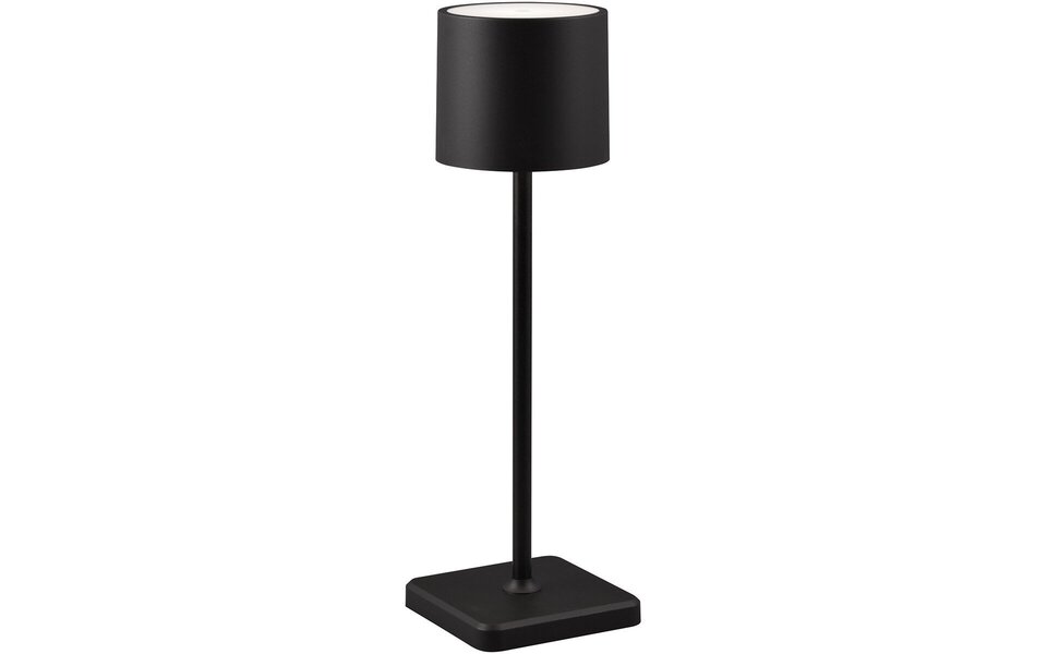 HLW LED Modern LED Table Lamp Black - Waterproof IP54, 1.5W LED Lamp with Touch Dimmer