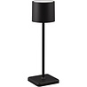 HLW LED Modern LED Table Lamp Black - Waterproof IP54, 1.5W LED Lamp with Touch Dimmer