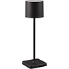 HLW LED Modern LED Table Lamp Black - Waterproof IP54, 1.5W LED Lamp with Touch Dimmer