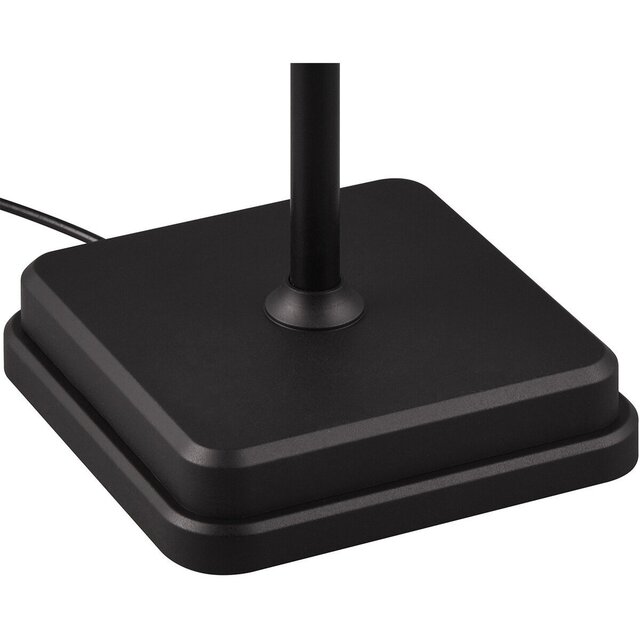 HLW LED Modern LED Table Lamp Black - Waterproof IP54, 1.5W LED Lamp with Touch Dimmer