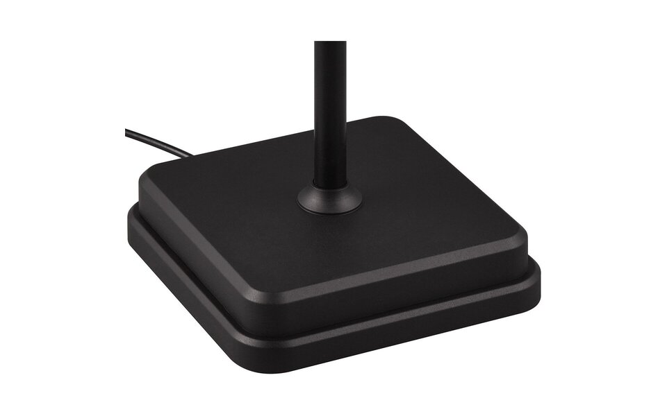 HLW LED Modern LED Table Lamp Black - Waterproof IP54, 1.5W LED Lamp with Touch Dimmer