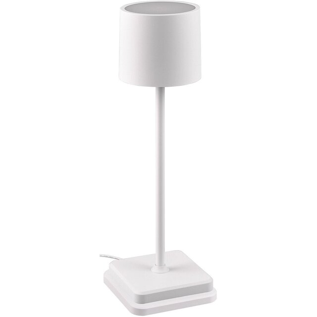 HLW LED Stylish LED Table Lamp White - Waterproof IP54, 1.5W LED Lamp with Rechargeable Batteries HLW LED Stylish LED Table Lamp White - Waterproof IP54, 1.5W LED Lamp with Rechargeable Batteries