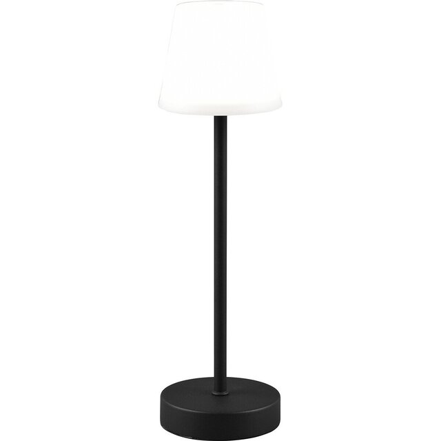 Ronde zwarte dimbare LED tafellamp zonder fitting met 2.2W vermogen Ronde zwarte dimbare LED tafellamp zonder fitting met 2.2W vermogen