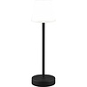Ronde zwarte dimbare LED tafellamp zonder fitting met 2.2W vermogen Ronde zwarte dimbare LED tafellamp zonder fitting met 2.2W vermogen