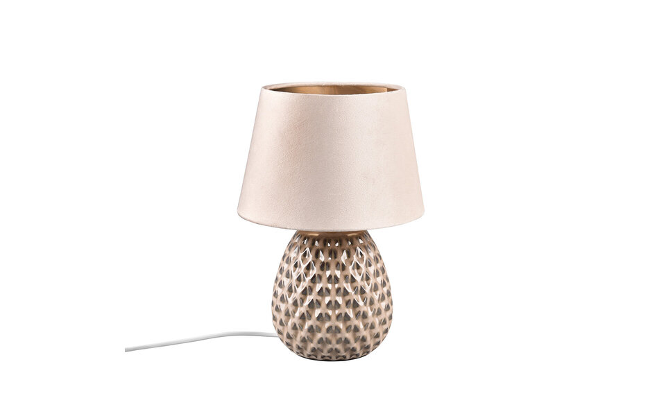 HLW LED LED Table Lamp - Trion Aroniz - E27 Fitting - Round - Pink - Ceramic HLW LED LED Table Lamp - Trion Aroniz - E27 Fitting - Round - Pink - Ceramic