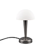 LED Table Lamp - Trion Candin - E14 Fitting - Warm White 3000K - Black/Chrome