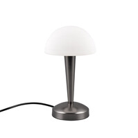 LED Table Lamp - Trion Candin - E14 Fitting - Warm White 3000K - Black/Chrome LED Table Lamp - Trion Candin - E14 Fitting - Warm White 3000K - Black/Chrome
