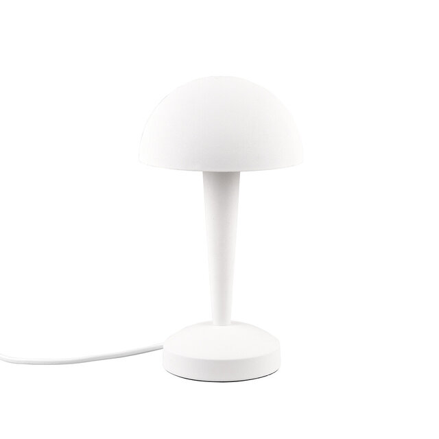 LED Tafellamp - Trion Candin - E14 Fitting - Warm Wit 3000K - Mat Wit Verlichting per ruimte