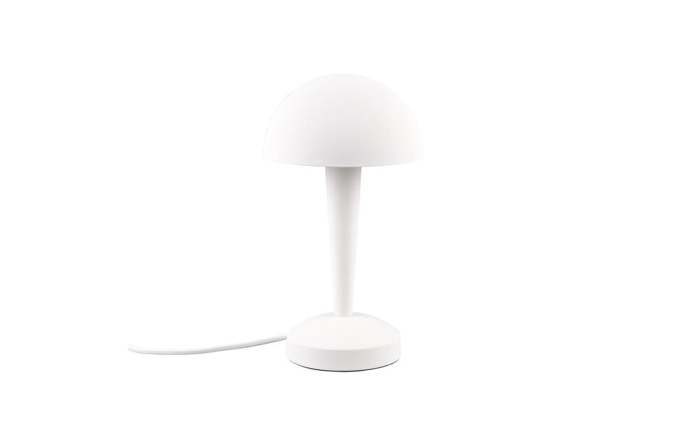 HLW LED LED Table Lamp - Trion Candin - E14 Fitting - Warm White 3000K - Matte White