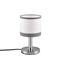LED Table Lamp - Table Lighting - Trion Vamos - E14 Fitting - Round - Chrome - Metal