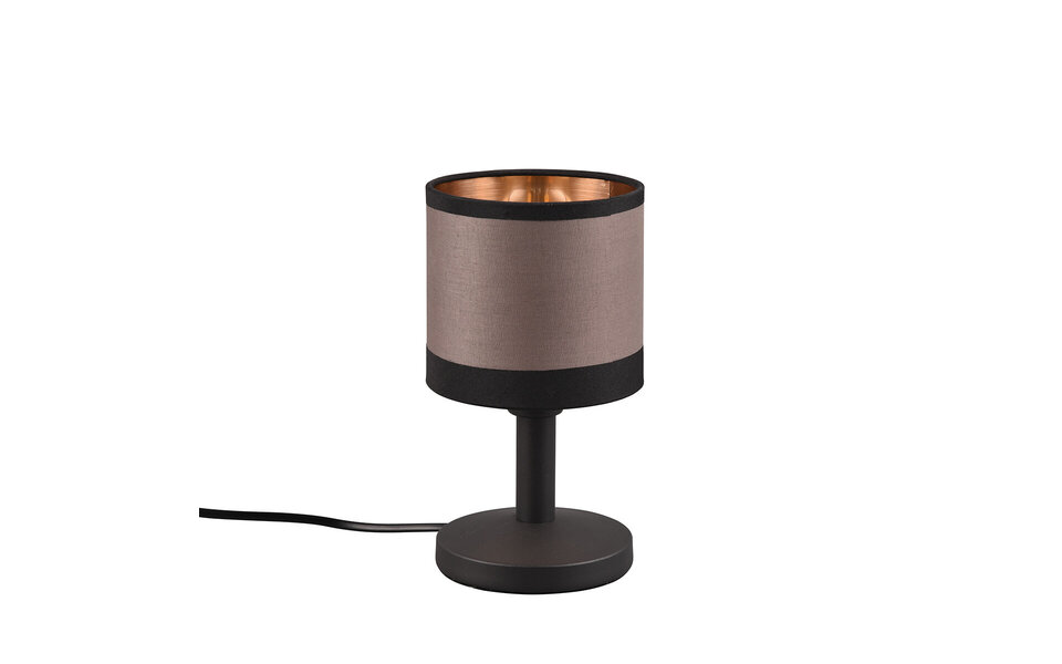 HLW LED LED Tafellamp - Tafelverlichting - Trion Vamos - E14 Fitting - Rond - Mat Zwart - Metaal HLW LED LED Tafellamp - Tafelverlichting - Trion Vamos - E14 Fitting - Rond - Mat Zwart - Metaal