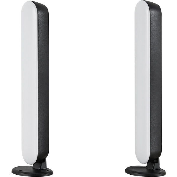 HLW LED LED GAME Tafellamp Trion Gimma - Dimbaar RGBW 2.5W Zwart Kunststof