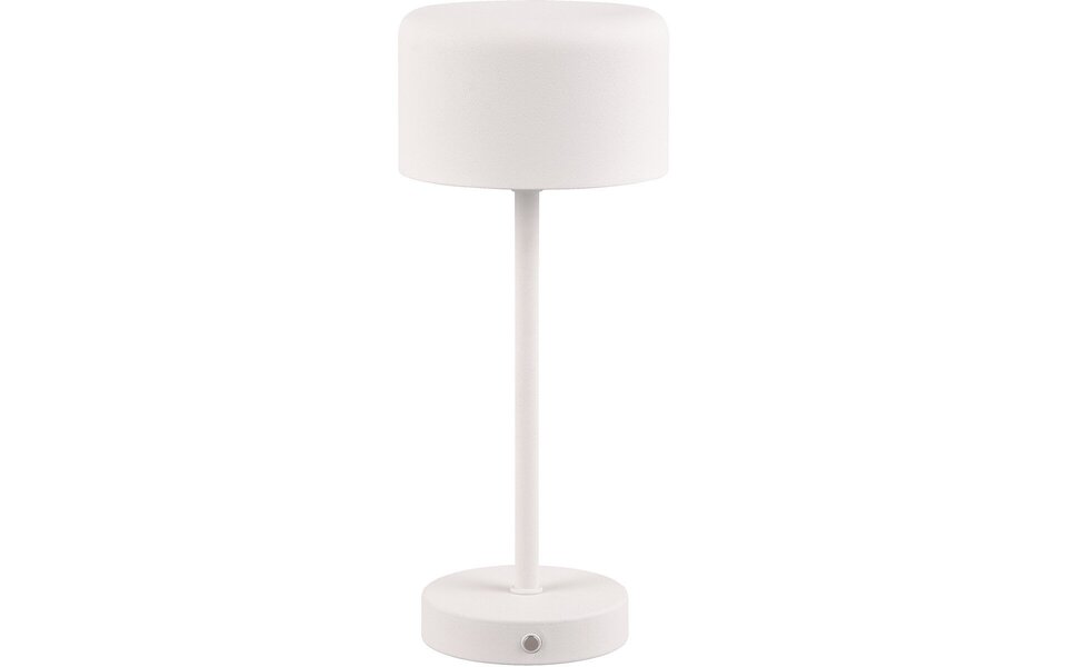 HLW LED LED Table Lamp and Metal Matte White with Warm White 2700K–3000K, 5W LED HLW LED LED Table Lamp and Metal Matte White with Warm White 2700K–3000K, 5W LED