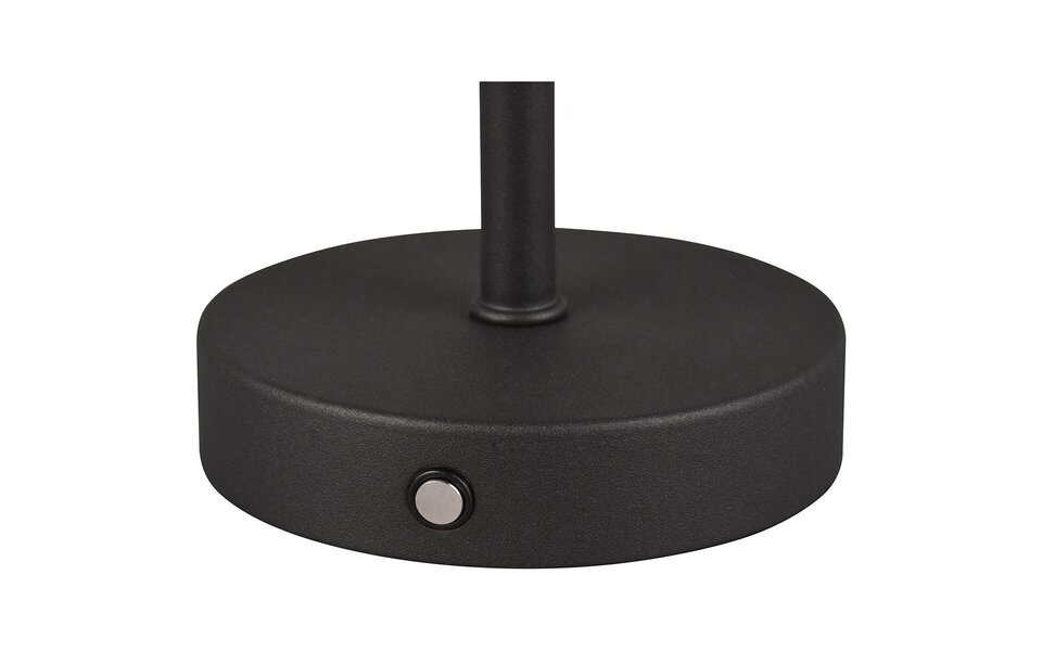 HLW LED LED Tafellamp en Metalen  | Zwarte & Witte en | Warm Wit 2700K–3000K 5W LED