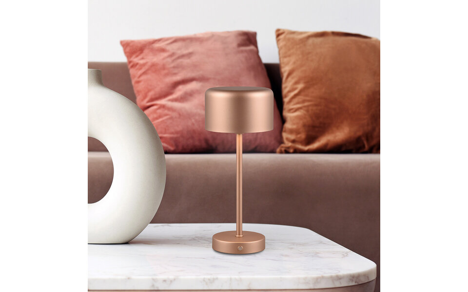 HLW LED Stylish LED Table Lamp and Metal White with Warm White 5W LED