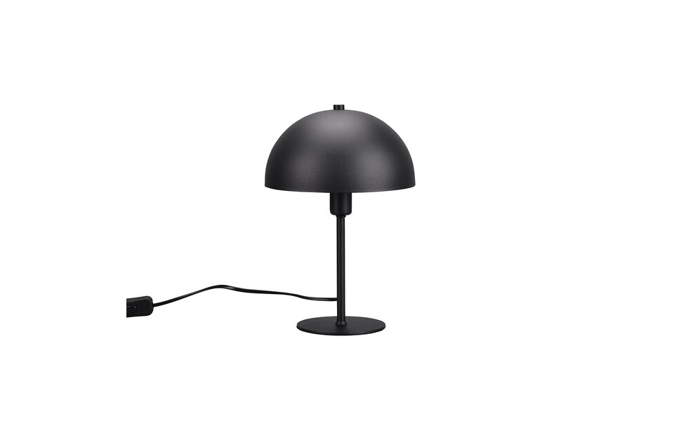 HLW LED LED Table Lamp - Trion Alia - E14 Fitting - Round - Matte Black - Metal