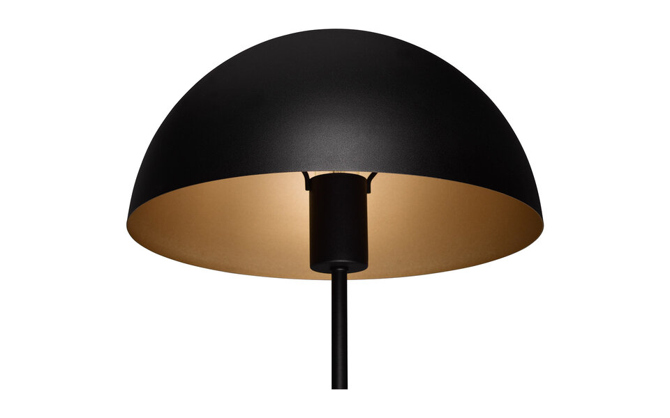 HLW LED LED Tafellamp - Trion Alia - E27 Fitting - Rond - Mat Zwart - Metaal HLW LED LED Tafellamp - Trion Alia - E27 Fitting - Rond - Mat Zwart - Metaal