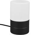 LED Tafellamp - Tafelverlichting - Trion Ria - E14 Fitting - Rond - Mat Zwart - Metaal LED Tafellamp - Tafelverlichting - Trion Ria - E14 Fitting - Rond - Mat Zwart - Metaal