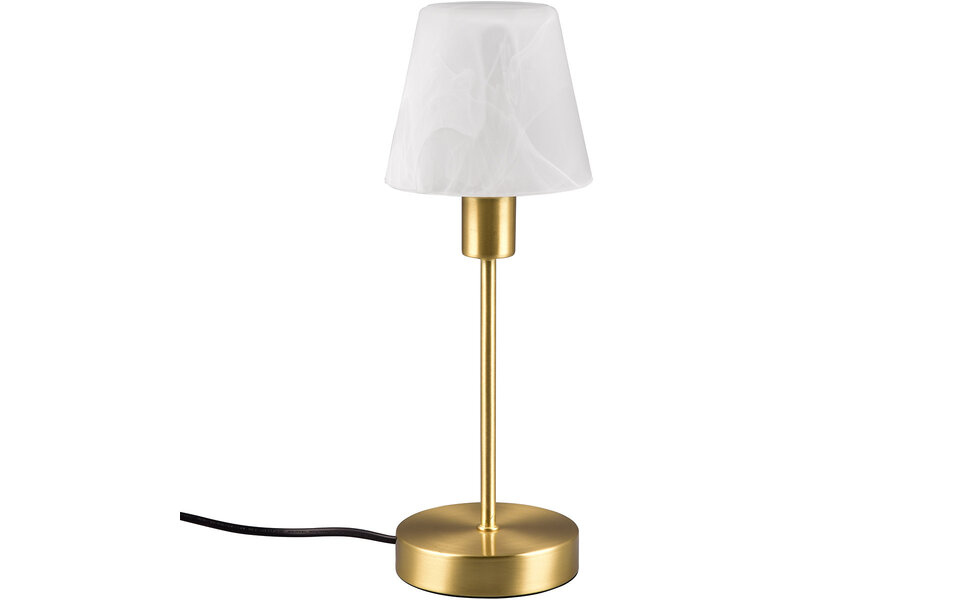 HLW LED LED Table Lamp - Table Lighting - Trion Siu - E14 Fitting - Cone - Matte Brass - Metal HLW LED LED Table Lamp - Table Lighting - Trion Siu - E14 Fitting - Cone - Matte Brass - Metal