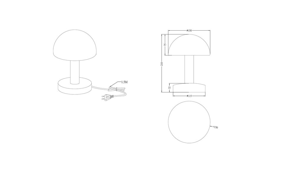 HLW LED LED Tafellamp - Trion Nini - E14 Fitting - 1 lichtpunt - Mat Nikkel - Metaal - Wit Geborsteld Glas