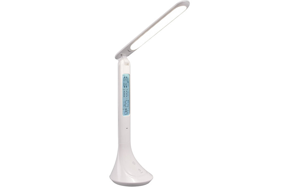 HLW LED LED Bureaulamp - Trion Taty - 4W - Natuurlijk Wit 4000K - Oplaadbare batterijen - Wit - Kunststof HLW LED LED Bureaulamp - Trion Taty - 4W - Natuurlijk Wit 4000K - Oplaadbare batterijen - Wit - Kunststof
