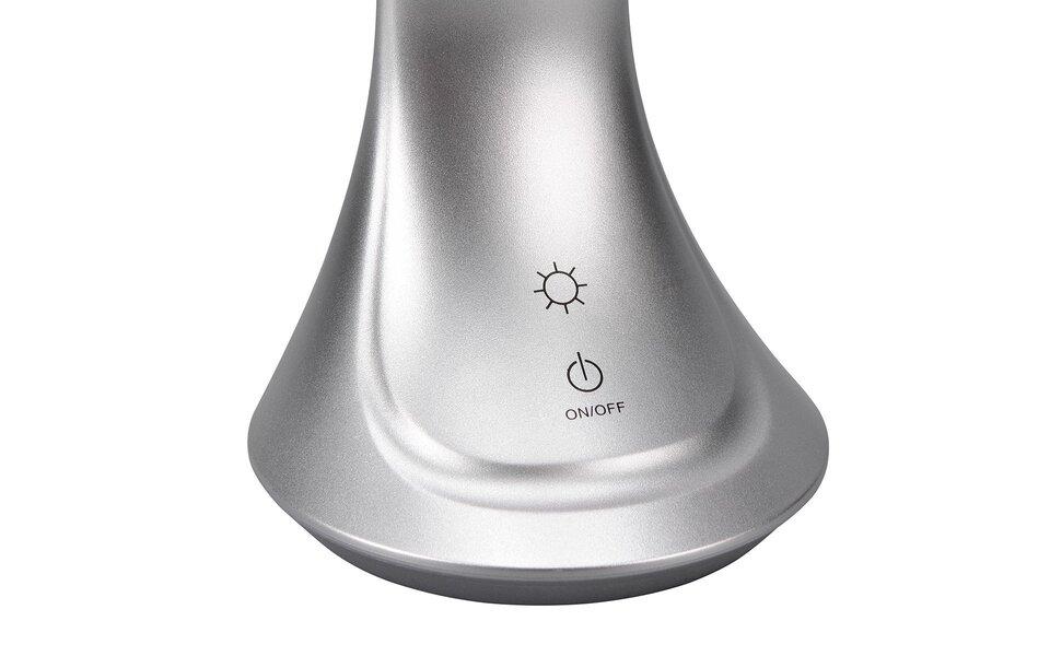 HLW LED LED Bureaulamp 4W met Stoffen Kap, Neutraal Wit Licht & Oplaadbaar