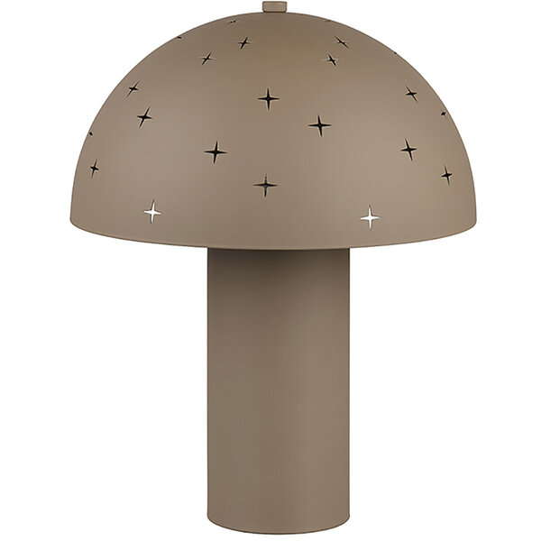 HLW LED LED Tafellamp Taupe met E14 fitting - Metalen 28W LED, 1 Lichtpunt HLW LED LED Tafellamp Taupe met E14 fitting - Metalen 28W LED, 1 Lichtpunt