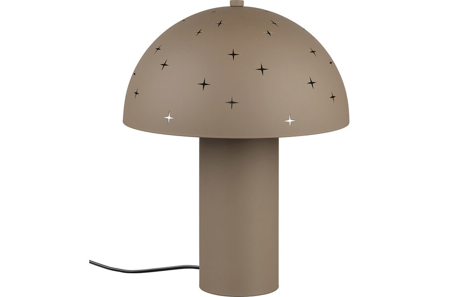 HLW LED LED Table Lamp - Trion Ates - E14 Fitting - 1 light point - Max 28W - Taupe - Metal HLW LED LED Table Lamp - Trion Ates - E14 Fitting - 1 light point - Max 28W - Taupe - Metal