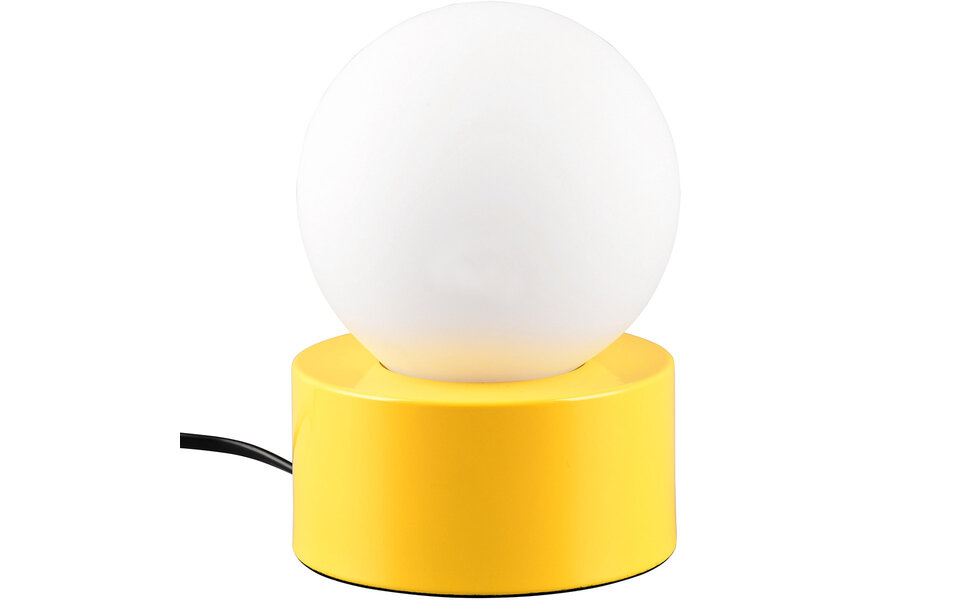 HLW LED LED Table Lamp - Trion Stenu - E14 Fitting - 1 light source - Max 25W - Yellow - Metal
