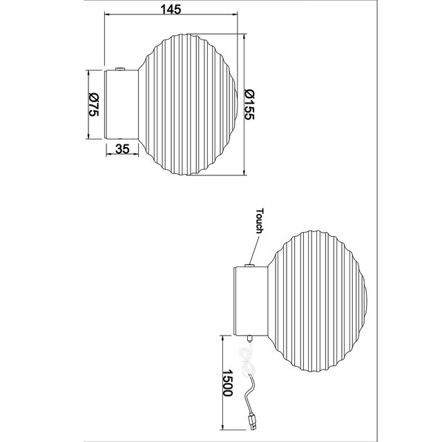 HLW LED LED Tafellamp - Trion Rali - 1.5W - Warm Wit 3000K - Oplaadbare batterijen - Ovaal - Mat Messing - Metaal
