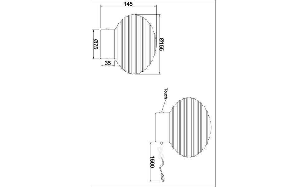 HLW LED LED Tafellamp - Trion Rali - 1.5W - Warm Wit 3000K - Oplaadbare batterijen - Ovaal - Mat Messing - Metaal