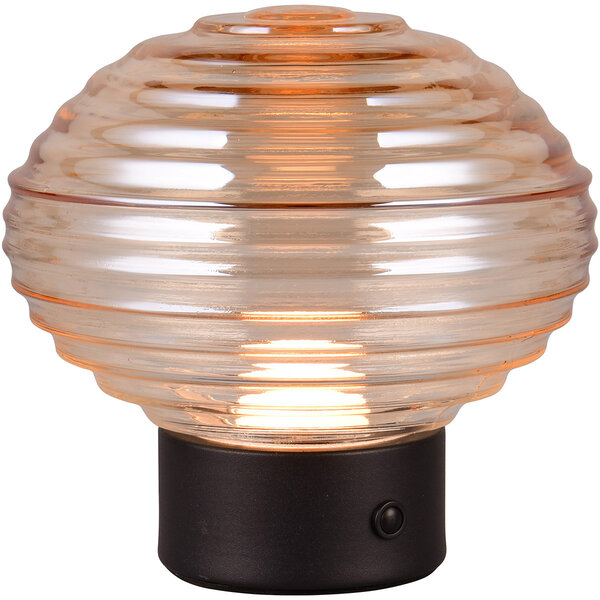 HLW LED Stijlvolle LED Tafellamp en Metalen in Zwart/Wit - Warm Wit 2700K–3000K, 5W LED HLW LED Stijlvolle LED Tafellamp en Metalen in Zwart/Wit - Warm Wit 2700K–3000K, 5W LED