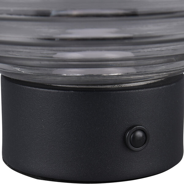 HLW LED LED Tafellamp Trion Rali - Mat Zwart Metaal, Warm Wit 3000K, Oplaadbaar HLW LED LED Tafellamp Trion Rali - Mat Zwart Metaal, Warm Wit 3000K, Oplaadbaar