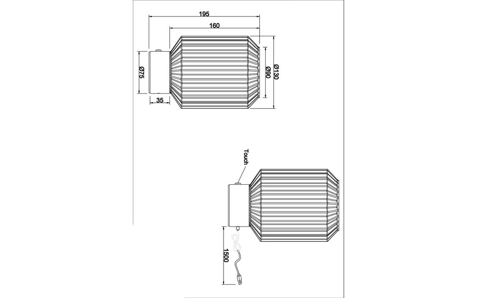 HLW LED LED Tafellamp - Trion Doli - 1.5W - Warm Wit 3000K - Oplaadbare batterijen - Mat Zwart - Metaal - Rookkleur Glas