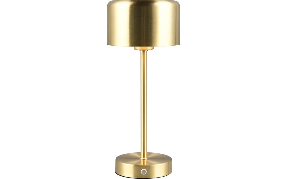 HLW LED LED Table Lamp - Trion Feli - 1.5W - Warm White 3000K - Rechargeable batteries - Brass - Metal
