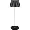 LED Table Lamp - Trion Uraz - 1.5W - Warm White 3000K - Rechargeable batteries - Matte Black - Metal
