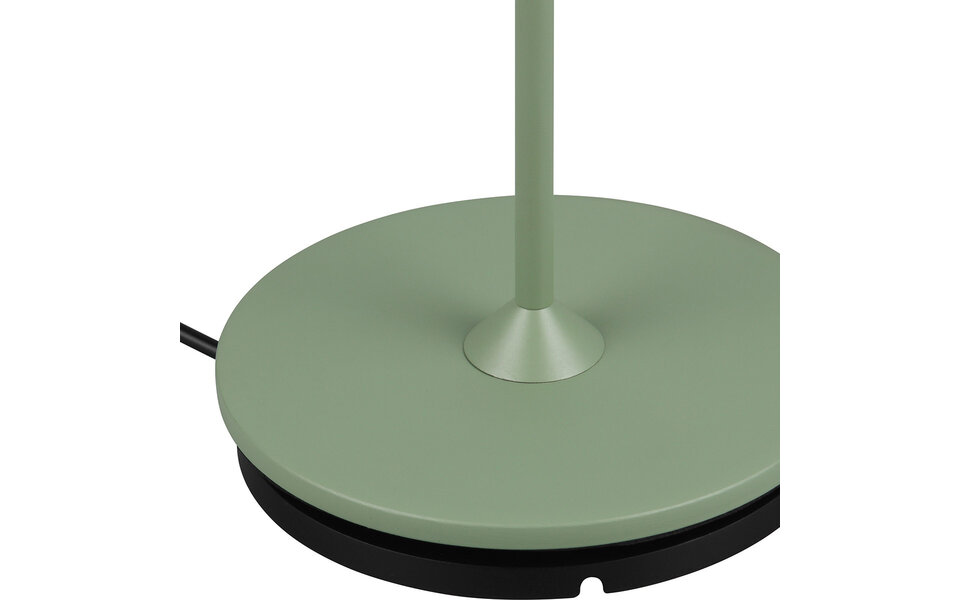 HLW LED LED Tafellamp - Trion Uraz - 1.5W - Warm Wit 3000K - Oplaadbare batterijen - Pistachegroen - Metaal